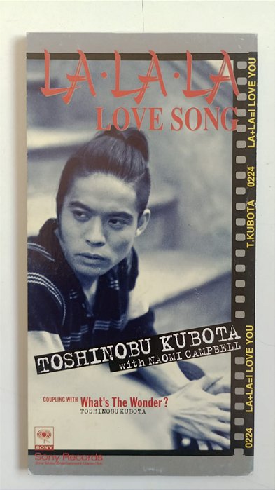 Cd La La La Love Song - Mini Cd Single Interprete Toshinobu Kubota (1996) [usado]