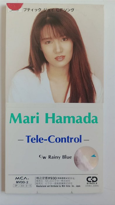 Cd Tele Control - Mini Cd Single Interprete Mari Hamada (1992) [usado]
