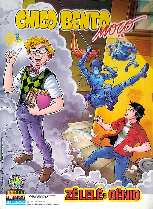 Gibi Chico Bento Moço Nº 68 Autor Mauricio de Souza (2020) [usado]