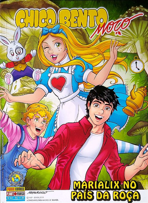 Gibi Chico Bento Moço Nº 64 Autor Mauricio de Souza (2019) [usado]