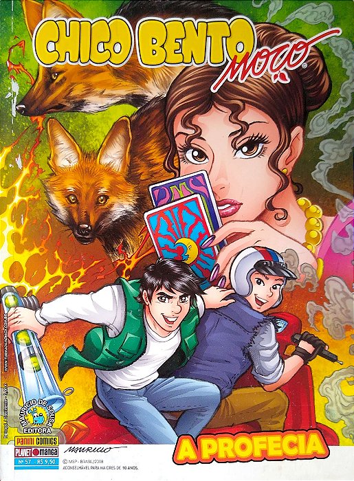 Gibi Chico Bento Moço Nº 57 Autor Mauricio de Souza (2018) [usado]