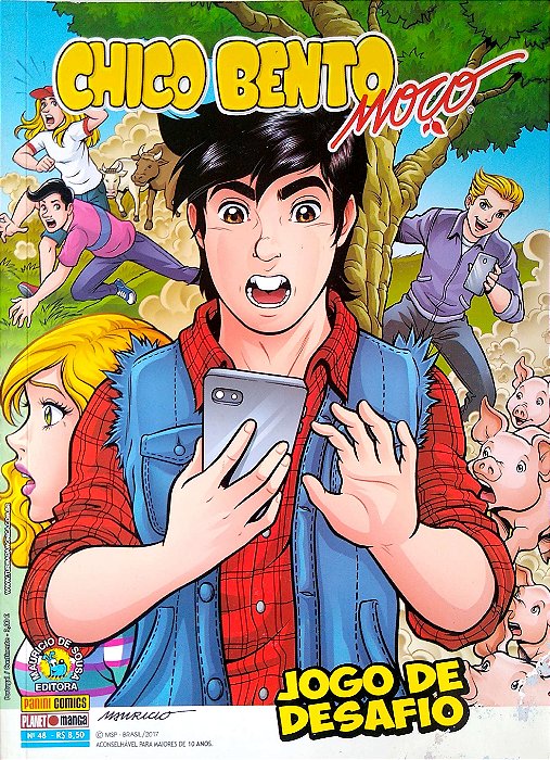 Gibi Chico Bento Moço Nº 48 Autor Mauricio de Souza (2017) [usado]