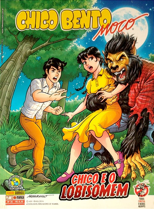 Gibi Chico Bento Moço Nº 36 Autor Mauricio de Souza (2016) [usado]