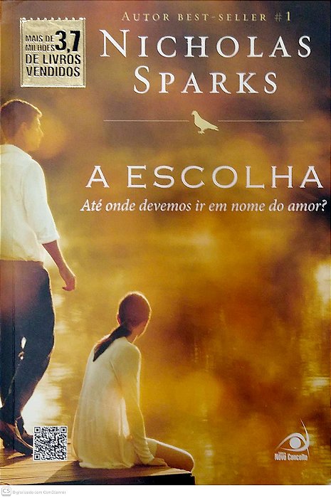 Livro a Escolha Autor Sparks, Nicholas (2012) [usado]