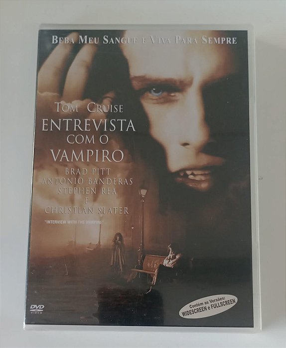 Dvd Entrevista com o Vampiro Editora [novo]