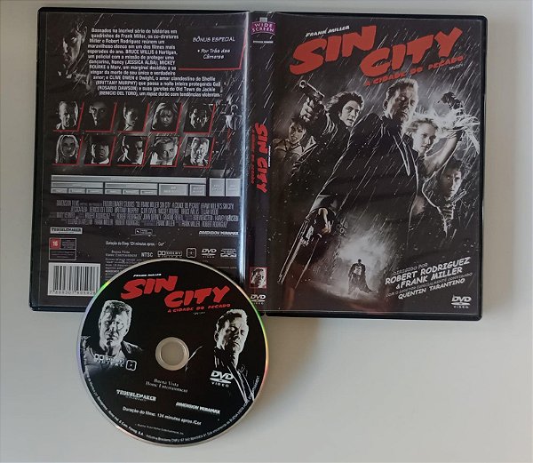 Dvd Sin City: a Cidade do Pecado Editora [seminovo]