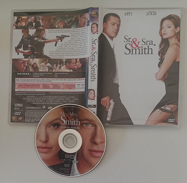 Dvd Sr. & Sra. Smith Editora [usado]