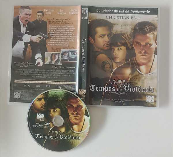 Dvd Tempos de Violência Editora [seminovo]