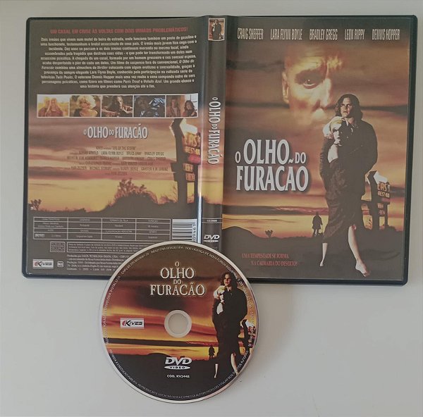 Dvd o Olho do Furacão Editora [seminovo]