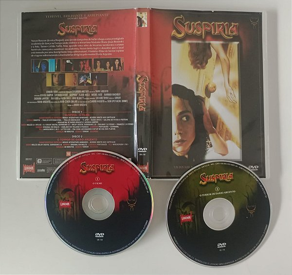 Dvd Suspiria - 2 Dvds Editora [usado]