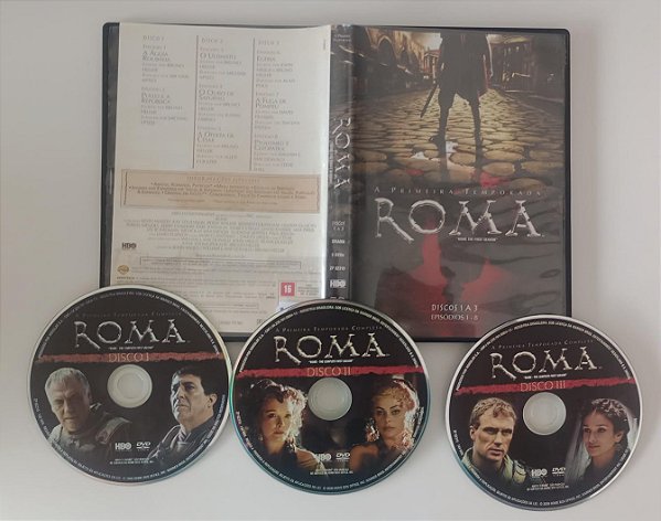Dvd Roma - 1º Temporada (ep 1-8) Editora [usado]