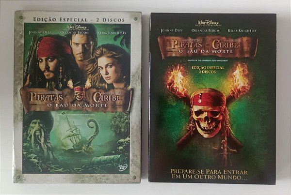 Dvd Piratas do Caribe 2 - o Baú da Morte / Edição Especial 2 Dvds Editora [usado]