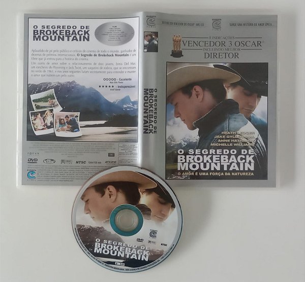 Dvd o Segredo de Brokeback Mountain Editora [usado]