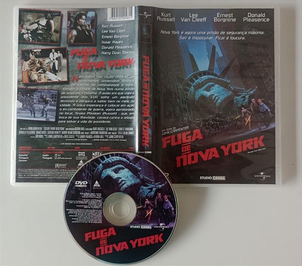 Dvd Fuga de Nova York Editora [seminovo]