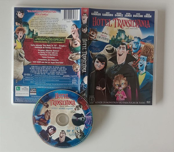 Dvd Hotel Transilvânia Editora [seminovo]
