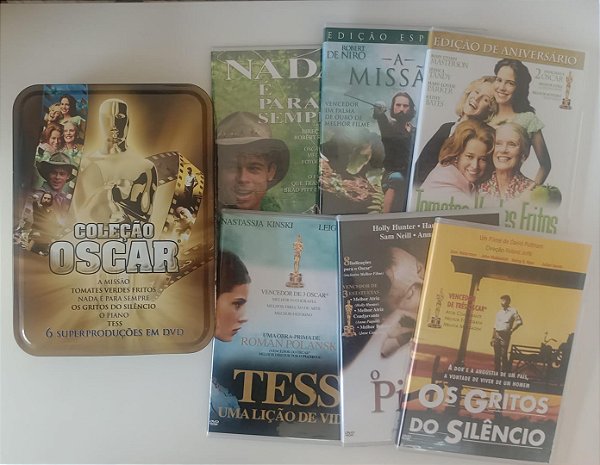 Dvd Coleção Oscar - Box 6 Filmes Editora [seminovo]