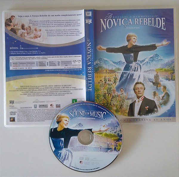 Dvd a Noviça Rebelde Editora [seminovo]