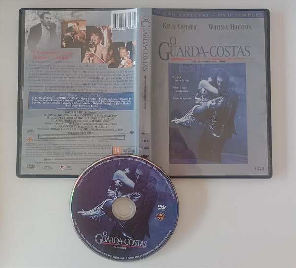 Dvd o Guarda-costas Editora [seminovo]