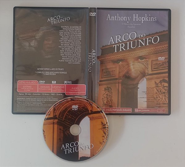 Dvd Arco do Triunfo Editora [seminovo]