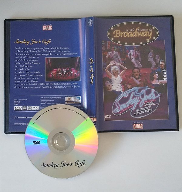 Dvd Smokey Joe''s Cafe - Grandes Musicais da Broadway Editora [usado]