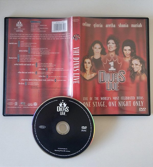 Dvd Vh1 Divas Live Editora [usado]