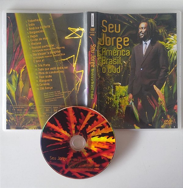 Dvd seu Jorge - América Brasil, o Dud Editora [usado]