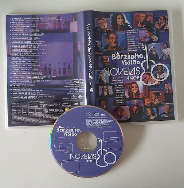 Dvd um Barzinho, um Violão - Novelas Anos 80 Editora [usado]