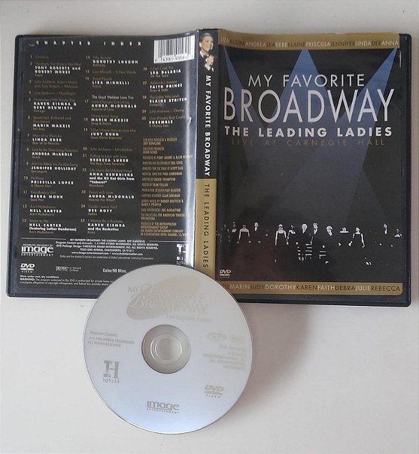 Dvd My Favorite Broadway: The Leading Ladies Editora [usado]