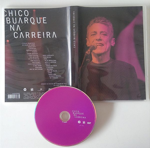 Dvd Chico Buarque - na Carreira Editora [usado]