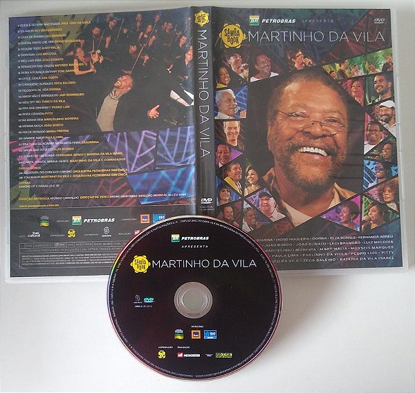 Dvd Martinho da Vila - Samba Book Editora [usado]