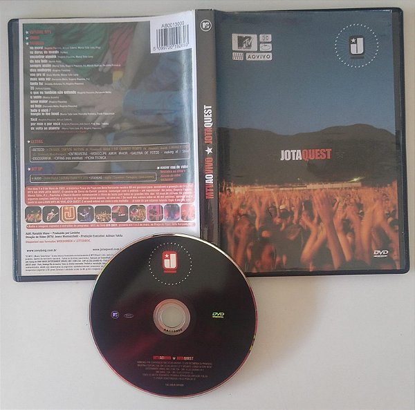 Dvd Jota Quest - Mtv Editora [seminovo]