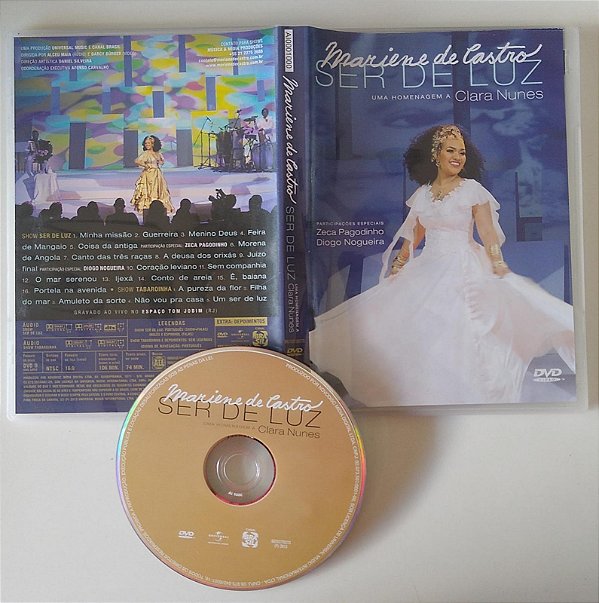 Dvd Mariene de Castro - Ser de Luz Editora [usado]