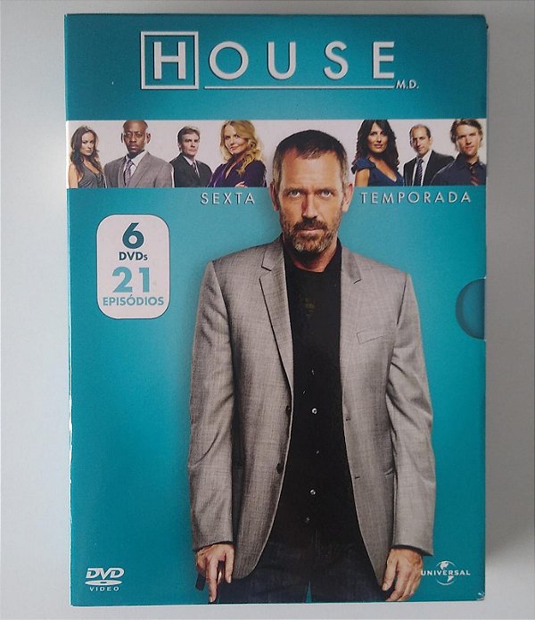 Dvd House - 6ª Temporada Editora [seminovo]