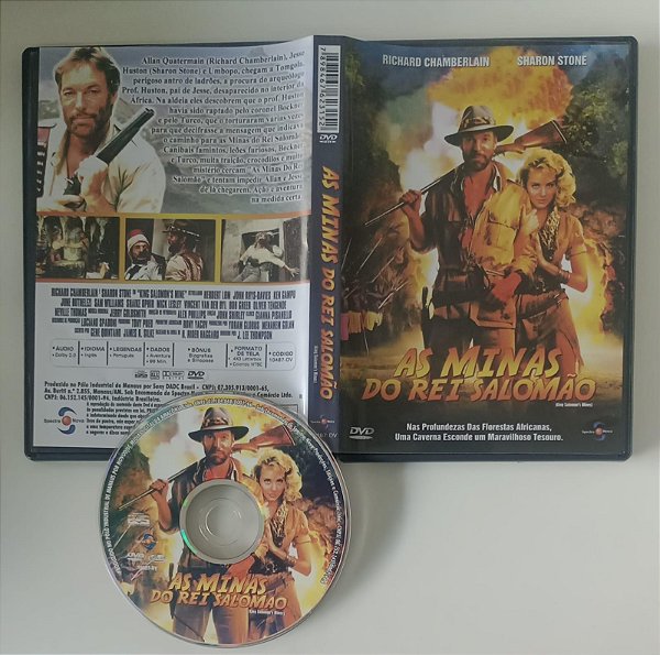 Dvd as Minas do Rei Salomão Editora [usado]