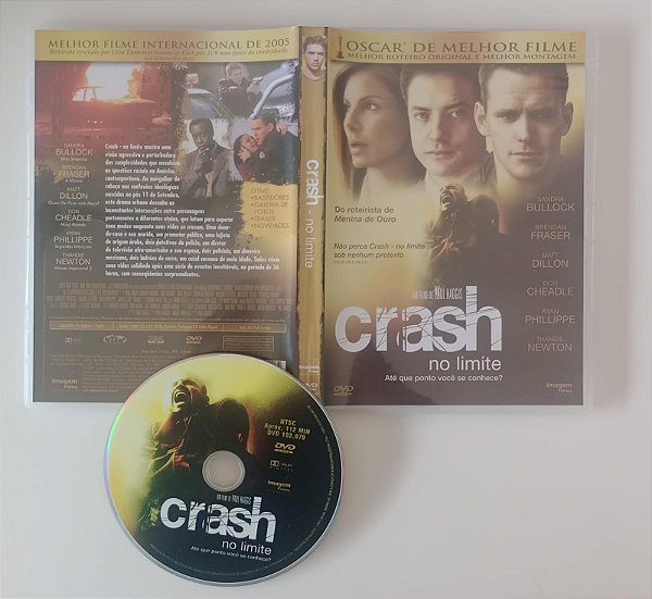 Dvd Crash: no Limite Editora [seminovo]