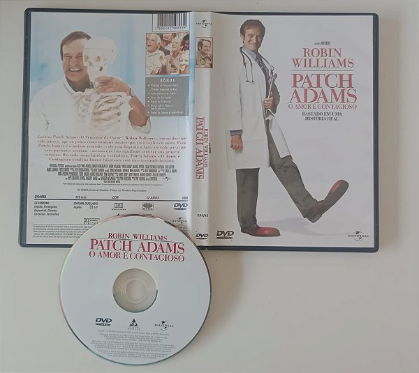 Dvd Patch Adams: o Amor é Contagioso Editora [seminovo]