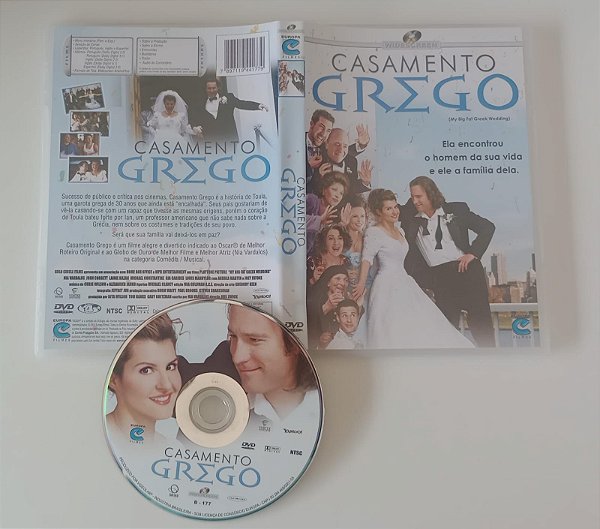 Dvd Casamento Grego Editora [seminovo]