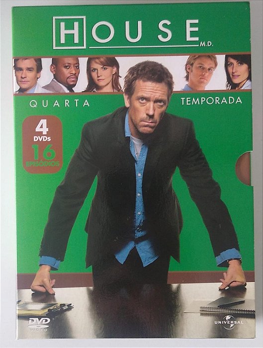 Dvd House - 4ª Temporada. Editora [seminovo]
