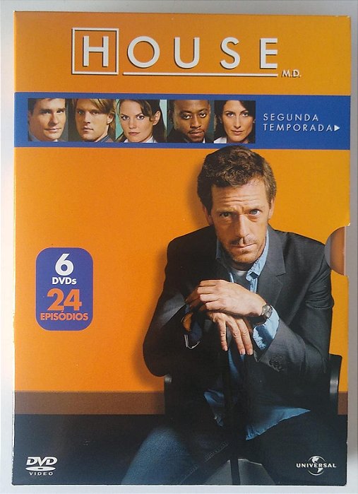 Dvd House - 2ª Temporada Editora [seminovo]