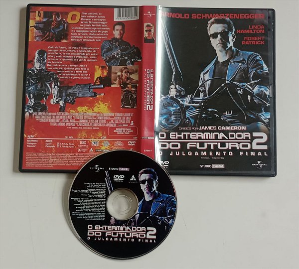 Dvd o Exterminador do Futuro 2 Editora [seminovo]