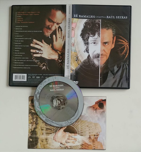Dvd Zé Ramalho - Canta Raul Seixas Editora [seminovo]