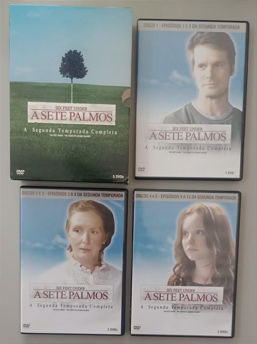 Dvd Six Feet Under - 2ª Temporada Editora [seminovo]