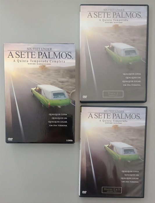 Dvd Six Feet Under - 5ª Temporada Editora [seminovo]