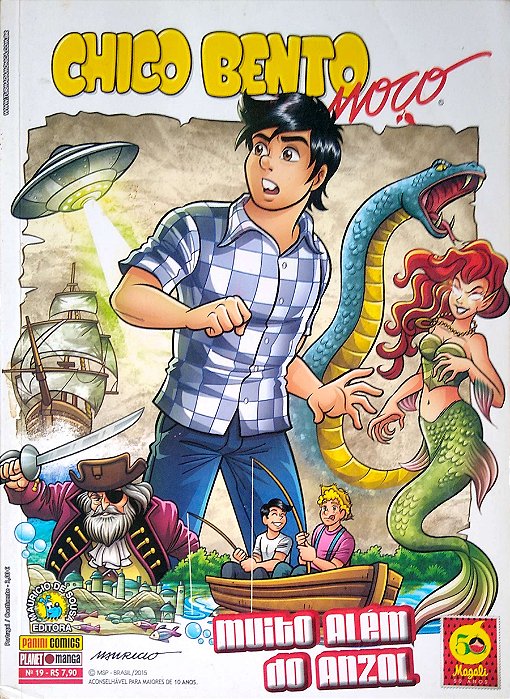 Gibi Chico Bento Moço Nº 19 Autor Mauricio de Souza (2015) [usado]