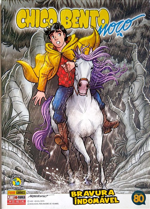 Gibi Chico Bento Moço Nº 22 Autor Mauricio de Souza (2015) [usado]