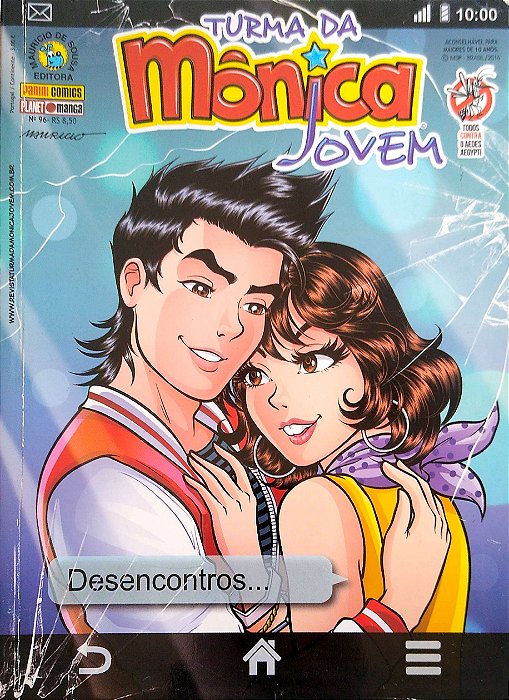 Gibi Turma da Mônica Jovem Nº 96 Autor Mauricio de Souza (2016) [usado]