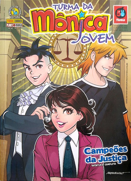 Gibi Turma da Mônica Jovem Nº 62 Autor Mauricio de Souza (2013) [usado]