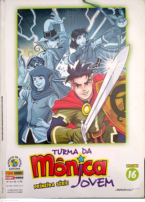 Gibi Turma da Mônica Jovem (1ª Série) #16 Autor Maurício de Souza (2011) [usado]