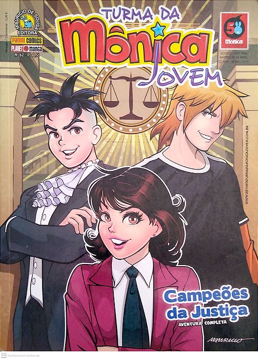 Gibi Turma da Mônica Jovem #62 Autor Maurício de Souza (2013) [usado]