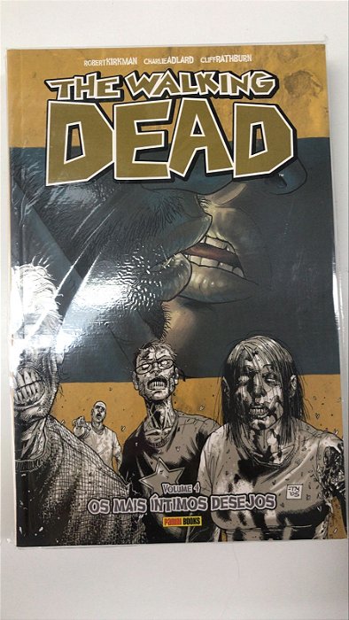 Gibi The Walking Dead Vol.4 # Autor Robert Kirman e Outros [seminovo]